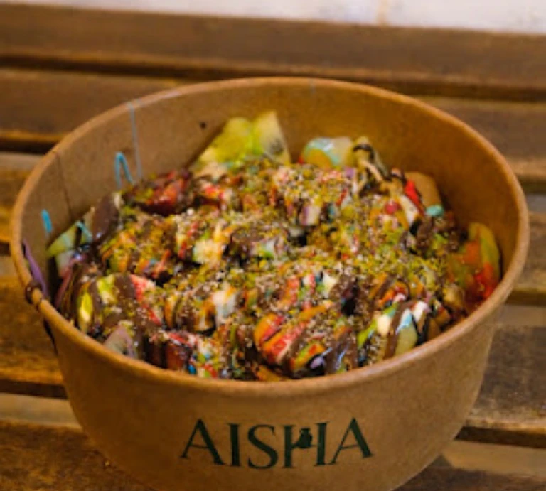 Muzlu Bubble Waffle Kovası - Aisha Maison Café & Atelier